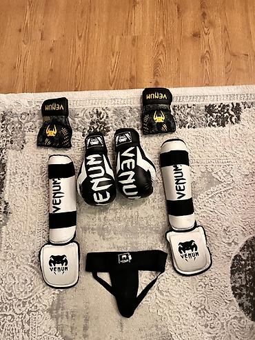 boks aparat: Venum döyüş dəsti – MMA/Muay Thai/boks üçün tam avadanlıq Komplektə — 1