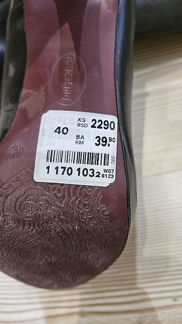 skechers lakovane patike: Graceland crne klasične salonke br 40 nove - Brend: Graceland (logo — 3