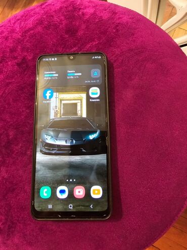 samsung galaxy s10 plus ekran: Samsung Galaxy A32, 64 GB, rəng - Mavi, Sensor, Barmaq izi, İki sim kartlı