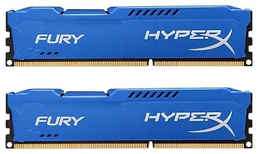 4 x: Оперативная память (RAM) для ПК, Б/у, Kingston Fury, 16 ГБ, DDR3, 1600 МГц — 1
