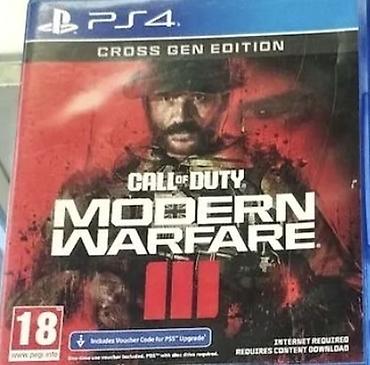 Call of Duty: Modern Warfare III — Cross-Gen Edition (PS4) - Диск для at lalafo.kg Call of Duty: Modern Warfare III — Cross-Gen Edition (PS4) - Диск для