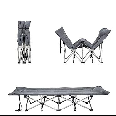 foldable table: Раскладушка, Новый, С матрасом — 2