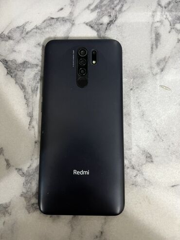 redmi 9 телефон: Redmi, Redmi 9, Новый, 64 ГБ, цвет - Черный