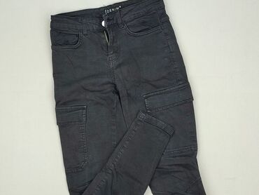 spodnie woskowane born2be: Denim, Spodnie cargo damskie, rozmiar XS