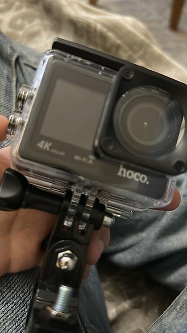 Videokameralar: Hoco DV101 Sports – idman və macəra çəkilişləri üçün 4K aksion kamera — 2
