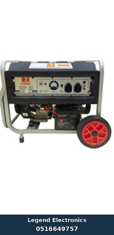 komur satis: Elan başlığı: Benzin generatoru 6.5 kVt 220 V Elan mətni: - Güc: 6.5 — 1