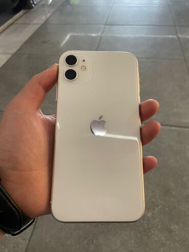 iphone 6s 16 gb: IPhone 11, Б/у, 128 ГБ, Белый, Зарядное устройство, Защитное стекло, Чехол, 83 %