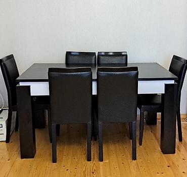 utu masasi: - Masa desti. 150man. 6 oturacaqlidi.Tecili kocle bagli — 1