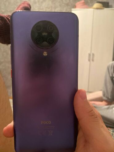 Poco: Poco F2 Pro, Б/у, 128 ГБ, цвет - Фиолетовый, 2 SIM