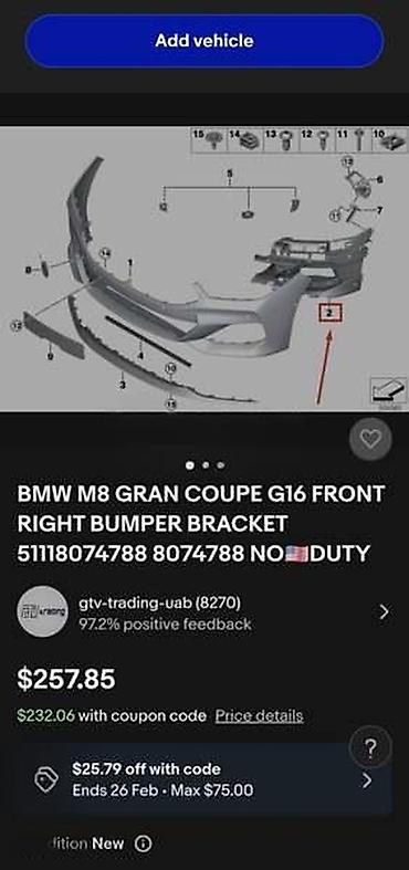 farovi bmw e39: NOSAČ BRANIKA G15 G16 PD ZA BMW 840, 850, M 850I | BMW 8 g14 g15 g16 — 4