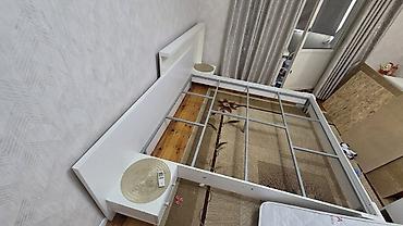 Кровати: Двуспальная кровать, Б/у, Каркас без матраса, длина - 2100 см — 3