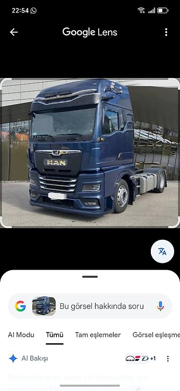 yuk qazeli: MAN TGX MAN TGXL her nov boyuk orta kicik kabinka man patpreslerinin — 1