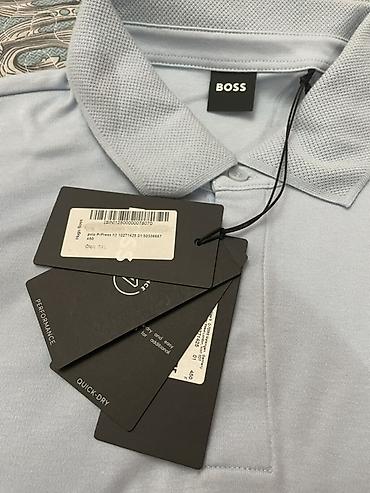 hugo: Polo köynək, Hugo Boss, 2XL, rəng - Mavi — 6