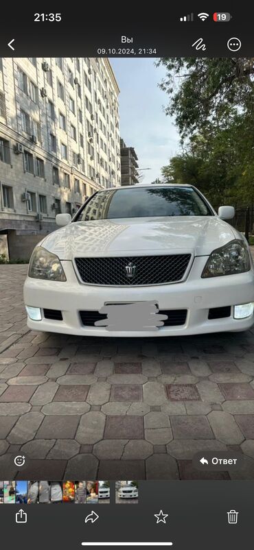 Toyota: Toyota Crown: 2007 г., 3.5 л, Автомат, Бензин, Седан