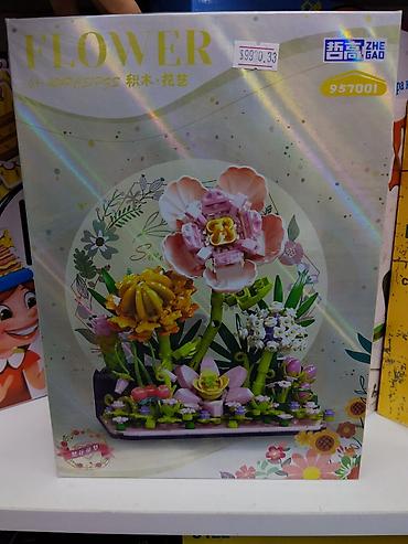 эвелины цветы: Конструктор ZHE GAO «FLOWER» (модель 957001) - Тематика: цветочная — 1