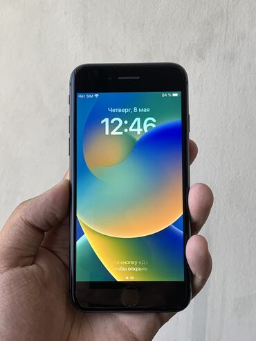 Apple iPhone: IPhone 8, Б/у, 64 ГБ, Черный, 99 %