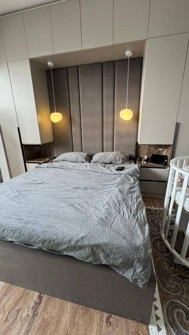 долгосрочная квартира в джалалабаде: 1 комната, 43 м², 8 этаж, Евроремонт