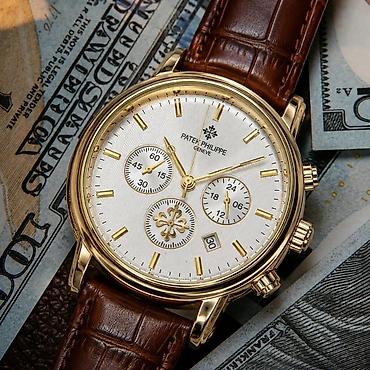 ucuz saat: Yeni, Qol saatı, Patek Phillipe, rəng - Qara — 8