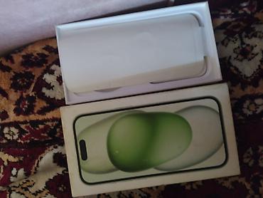 iphon 10: IPhone 15, 256 GB, Yaşıl, Face ID — 1