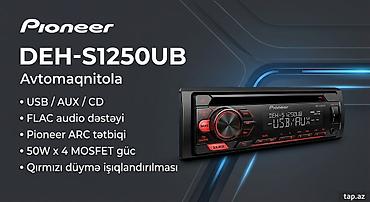 full mp3 indir: Pioneer DEH‑S1250UB avtomaqnitola - USB / AUX / CD girişləri - FLAC — 1
