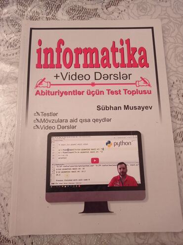 gülnarə umudova test cavabları: İnformatika test toplusu, Sübhan Musayev