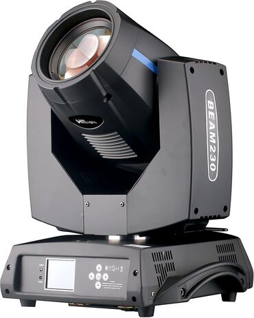 Информатика: Bu hərəkətli başlıqlı işıq, "VMS Light" markasının BEAM 230 modelidir