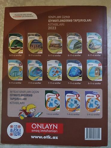 toplar: Məhsul: 2023 Test Toplusu – Tarix (I hissə) Tərtibatçı: Dövlət İmtahan — 2