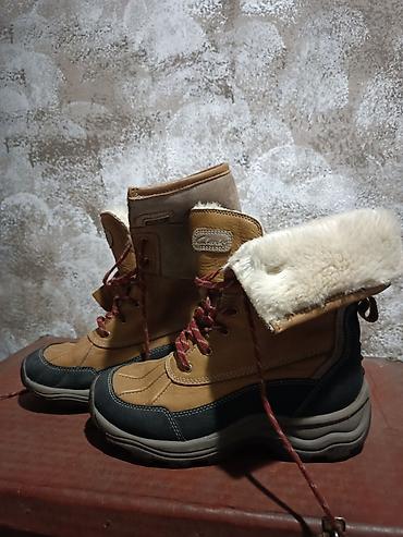 clarks обувь: Сапоги, 39, Clarks, Б/у, цвет - Коричневый, Платная доставка, Самовывоз — 4