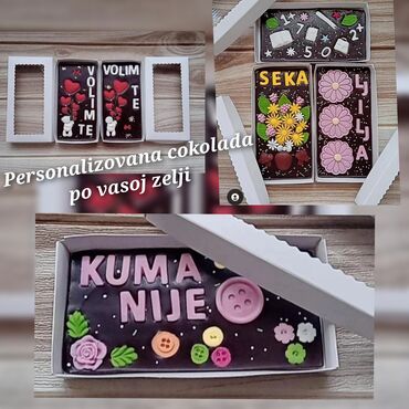 Konditorski proizvodi, slatkiši: Predstavljamo personalizovanu čokoladu, idealan poklon za svaku na lalafo.rs — 1 Konditorski proizvodi, slatkiši: Predstavljamo personalizovanu čokoladu, idealan poklon za svaku — 1