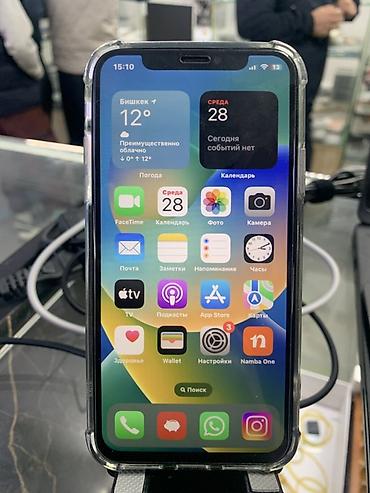 iphone 10 x: IPhone X, Б/у, 64 ГБ, Белый, 100 % — 5