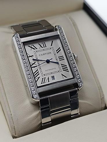 Qol saatları: Yeni, Qol saatı, Cartier, rəng - Göy — 3