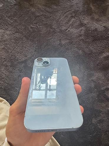 Мобильные телефоны и аксессуары: IPhone 14, 128 ГБ, Голубой, Беспроводная зарядка, Face ID — 3