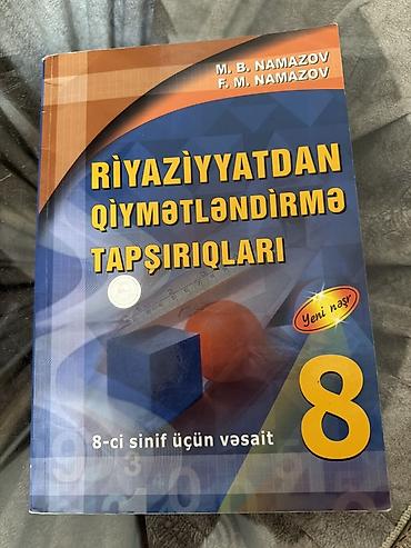 kub hesablama: Riyaziyyatdan Qiymətləndirmə Tapşırıqları – 8-ci sinif üçün vəsait — 1