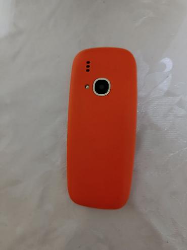 купить простой кнопочный телефон: Nokia 3310, Б/у, цвет - Оранжевый, 2 SIM — 2