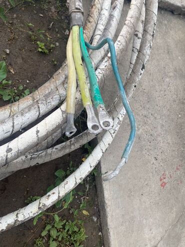 толстый кабель: 95 кабель четырехжильный бронь 38 метров