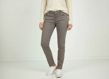 spodnie hellow kity: Material trousers for women, size M