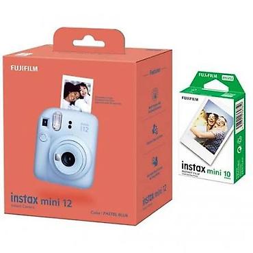 mini mikser: Fujifilm Instax mini 12 (Pastel Blue) + Instax mini film dəsti - Ani — 1