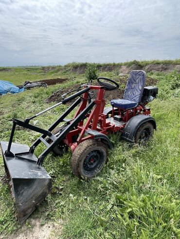 жигули 03: Минитрактор самодельный 4wd15 лошадок, запчасти от жигули работает