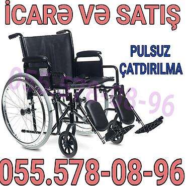 tibbi araba: Məhsul: Manual əlil arabası – icarə və satış Xüsusiyyətlər: - Geniş — 1