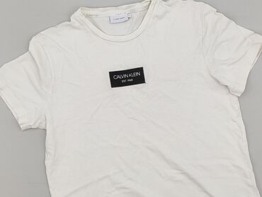 t shirt cold shoulder: Calvin Klein, T-shirt for men, size M