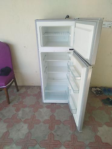 soyuducular ucuz: İşlənmiş 2 qapılı Delfa Soyuducu Satılır, rəng - Gümüşü, Təkərli — 4