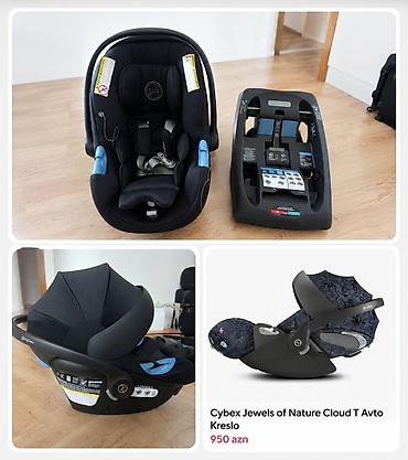 Автокресла: Cybex avtomobil kreslosu, 0-6 ay ushaqlar uchun. Tam yenidir, istifade — 4