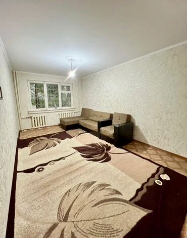 3 комнатная квартира 104 серии бишкек: 2 комнаты, 43 м², 104 серия, 1 этаж, Косметический ремонт