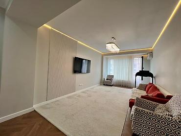 town: 3 комнаты, 113 м², Ак-Кеме Элитка, 10 этаж, Дизайнерский ремонт — 1