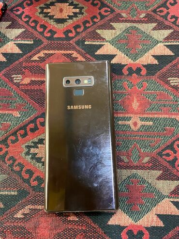 телефон флай с двумя симками сенсорный: Samsung Galaxy Note 9, 128 GB, rəng - Bənövşəyi