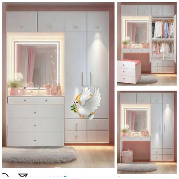 стеной шкаф: Yeni, Açılan, Düz dolab, Qarderob, paltar dolabı