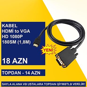 Digər kompüter aksesuarları: HDMİ Kabellər SAYLA ALANA VƏ USTALARA TOPDAN QİYMƏTLƏ VERİLİR! ⭐Type-C — 7