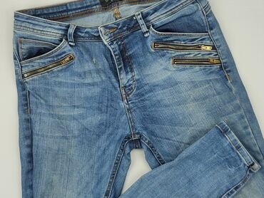 spódnice dżinsowe rozkloszowane: Jeans, Mohito, L (EU 40), condition - Fair