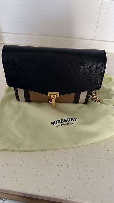 gun eynəyi: Burberry çiyin/çapraz çanta - Model: Burberry klassik yoxlama naxışlı — 1