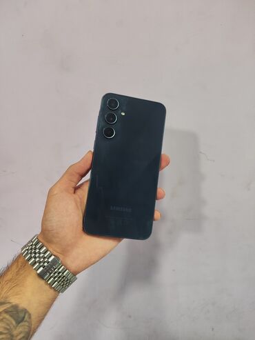 Samsung: Samsung Galaxy A35, 256 GB, rəng - Qara, Barmaq izi, Face ID